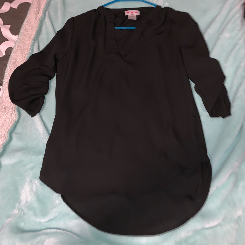 Cute Black Blouse